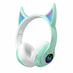 Tai nghe mới eSports <span class=keywords><strong>Bluetooth</strong></span> tai nghe cô gái xinh đẹp Quỷ không dây thể thao stn25 chơi game tai nghe <span class=keywords><strong>bluetooth</strong></span> phát sáng - Product Image 5