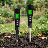 Testeur de sol Bluetooth NPK, détecteur de sol 8 en 1, mesureur de sol pour l'agriculture, l'horticulture, mesure des paramètres du sol