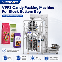 VFFS-stikstofverpakkingsmachine voor groenten, pinda's, Chin Chin, dadelpalmen, aardappelchips, chips, gummy snoep, harde snoepjes en zakjes.