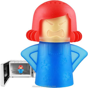 Nettoyeur à vapeur pour four à micro-ondes <span class=keywords><strong>Angry</strong></span> <span class=keywords><strong>Mama</strong></span>, nettoyeur à micro-ondes désinfectant avec du vinaigre et de l'eau pour les cuisines - Product Image 1
