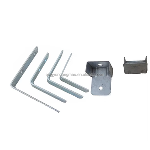 Fabricant personnalisé <span class=keywords><strong>fer</strong></span>/acier inoxydable/aluminium/cuivre Support d'angle droit à angle de 90 degrés - Product Image 1