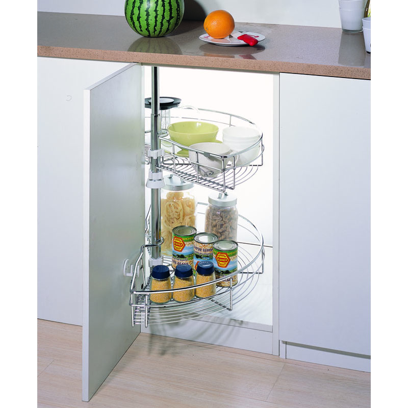 Kitchen & Food Storage | KuKoo RH Magic Corner Kitchen Pull Out Baskets Slide Out 90 100cm Unit 4 Metal Storage Drawers P E29349ee 1f6f 43b4 A927 6eafd4ccbe9e