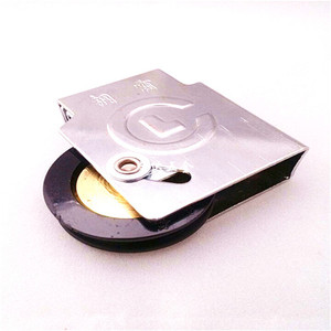 Roulette de porte et fenêtre en alliage d'aluminium Jin Aoding avec roue noire pour porte coulissante et mobilier de fenêtre, décoration intérieure - Product Image 2