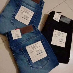Pantalones Vaqueros de Mezclilla para Hombre y Mujer al por Mayor, Cajas de Cartón de Color Personalizadas de Alta Calidad, Uso Diario, Precio Bajo, en Stock - Product Image 3