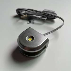 Armoire de rangement en verre avec capteur de lumière, vitrine, <span class=keywords><strong>meuble</strong></span> de cuisine - Product Image 3