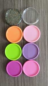 Cincin Binder <span class=keywords><strong>Notebook</strong></span> DIY, lingkaran ekspansi warna-warni plastik cakram jamur lubang daun longgar untuk dipersonalisasi 24/28/32mm A5 - Product Image 5
