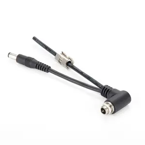 Right Angle Locking DC Power Cable 5.5mm/2.1mm