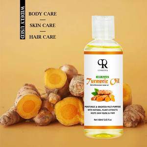 Aceite esencial para el cuerpo de cúrcuma, brillo para el cabello y la piel, aceite esencial para el cuerpo Natural, aceite de masaje para el brillo de la piel - Product Image 2