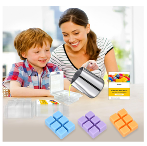 कस्टम 6-सेल डिस्पोजेबल पालतू फफोलर क्लैमशेल मोम पिघला हुआ वैक्यूम मोमबत्ती के लिए प्लास्टिक बॉक्स - Product Image 4