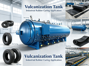 Vulcanisateur automatique de précision, autoclave pour le recyclage des pneus, dispositif électronique d'amortissement, réservoir en acier inoxydable, caractéristiques de sécurité élevées - Product Image 3