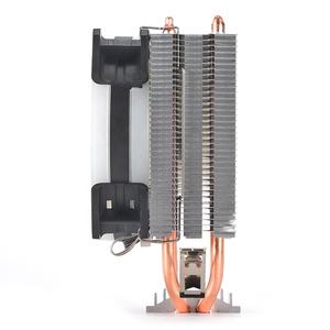 كمبيوتر مبرد لألعاب الكمبيوتر بسعر المصنع مناسب لموديلات LGA115X 1366 1700 1200 2011 AMD FM AM4 AM5 كمبيوتر بعمود تبريد وحدة المعالجة المركزية 9225 مروحة مع 2 أنبوب حراري - Product Image 4