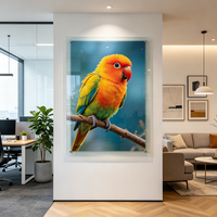 Plaques en acrylique pour impression, affichage mural, présentoirs de galerie, graphiques personnalisés, grandes tailles, panneaux publicitaires en Lucite