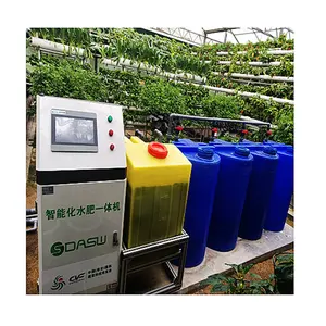 Integration Of Water And Fertilizer Hydroponic Automatic Fertilizer Controller System Hydroponic Automatic Fertilizer System