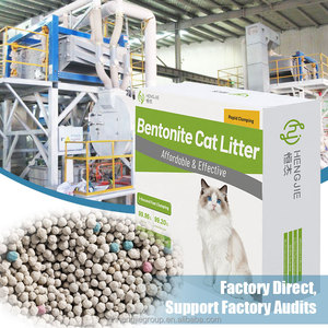 Fabrieksdirecte verkoop, bolvormige, zeer absorberende, stofarme, milieuvriendelijke Dalian bentoniet kattenbakvulling - Product Image 3