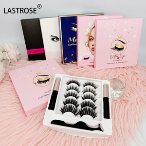 चुंबकीय <span class=keywords><strong>eyelashes</strong></span> 3d थोक मूल्य 5 टुकड़े बरौनी मैग्नेट चुंबकीय झूठी <span class=keywords><strong>eyelashes</strong></span> सेट - Product Image 5