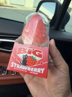 Es Krim Buah Campuran Tropis PoPI CAT dengan Nanas, Stroberi, Jeruk, Leci, dan Mangga, Camilan Musim Panas yang Kaya dan Lembut