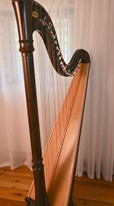 Arpa Irlandesa de 40 Cuerdas al por Mayor - Arpa Profesional de Nogal, Resonancia Rica, Artesanía Premium, Uso en Escenario y Enseñanza - Product Image 5
