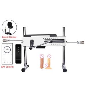 APP/telecomando che spinge la macchina del sesso doppia penetrazione gioca con Dildo realistico 2, velocità regolabili <span class=keywords><strong>per</strong></span> single - Product Image 1