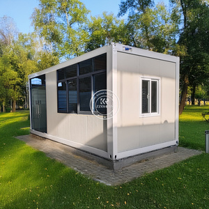 บ้านคอนเทนเนอร์พับได้20FT สำหรับขายบ้านภาชนะพร้อมส่งดีไซน์แบบแยกส่วนบ้านสำเร็จรูป - Product Image 5