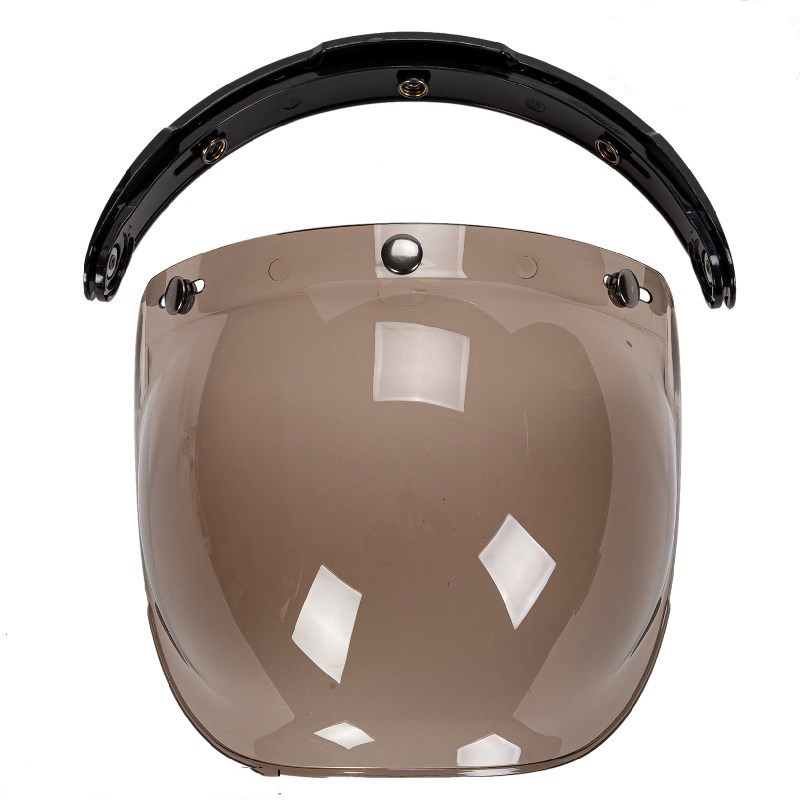 In Stock Helmet Bubble Visor High-Quality Wind Protection - Main Image