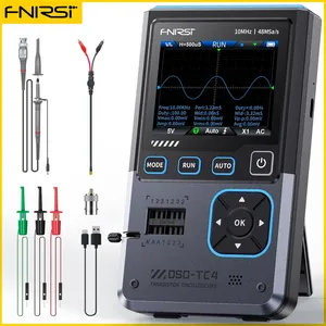 FNIRSI <strong>DSO</strong> <strong>TC4</strong> 3 in 1 Digital Oscilloscope Transistor Tester DDS Signal Generator Portable Handheld Electronic Repair Tool - Product Image 1