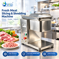 Machine à trancher la viande commerciale en acier inoxydable, équipement de découpe de viande fraîche pour la transformation alimentaire