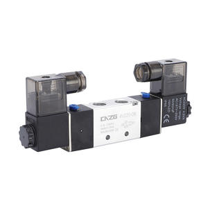 Válvula Solenoide de Doble Cabezal Airtac 4V230C/E/P, Válvula Solenoide Neumática de Tres Posiciones y Cinco Vías 4V330C-10, AC220, Alta Temperatura - Product Image 1