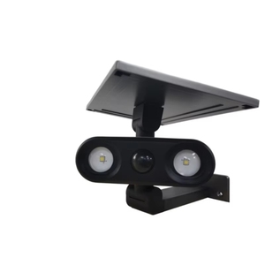 2025 hiện đại tường ánh sáng ngoài trời LED năng lượng mặt trời năng lượng tự sạc sân đèn ánh sáng và năng lượng mặt trời mô phỏng giám sát an ninh ánh sáng - Product Image 1