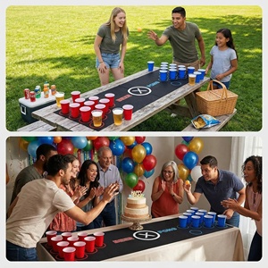 Tapis de table de ping-pong en silicone moulé sur mesure pour usine, tailles et logos personnalisés pour fêtes d'adultes, jeux d'alcool et barbecues - Product Image 6