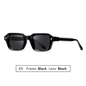 Lunettes de soleil à petite monture de style européen et américain haut de gamme pour hommes 2025 avec protection UV CP Insert Fashionable High-End <span class=keywords><strong>Feel</strong></span> - Product Image 3