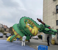 Globo Inflable Gigante de Dragón, Juguete Inflable de Dragón Chino