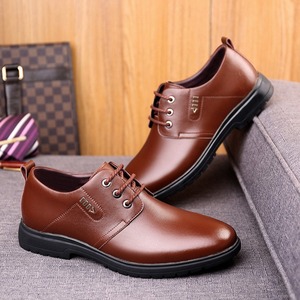 Zapatos Formales de Cuero de Alta Gama para Hombre, Estilo Sudeste Asiático, con Cordones y Hebilla Decorativa, Estilo Casual Británico, Novedad 2026 - Product Image 2