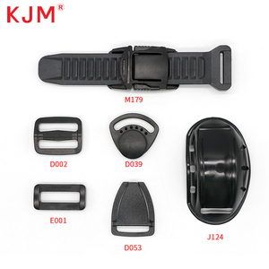 Fibbia casco moto funzionale a sgancio rapido per 20mm di larghezza cinghie mento clip nuova condizione - Product Image 5