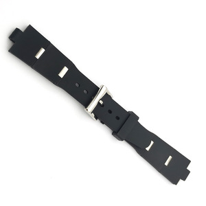Bracelet de montre en silicone Aosman <span class=keywords><strong>Brother</strong></span> Bao 24mm 22mm à bouche convexe 8mm pour Baoge DP42C14SVDGMT avec boucle ardillon et fermoir en caoutchouc - Product Image 2
