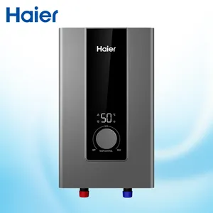 低功耗设计发光二极管数字电动即热式热水器3.5千瓦4kw无水箱快速浴室热水加热器