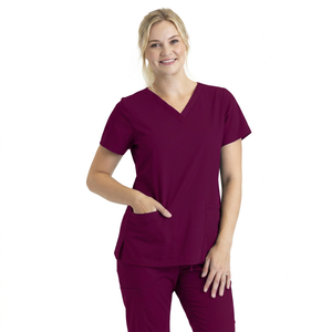 Best Quality Short Sleeve <b>Scrubs</b> Suits Uniforms 4 Way Nurse Hospital Uniforms Jogger Pants Medical Women's Nursing <b>Scrubs</b> <b>Sets</b> - Product Image 1