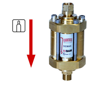 Ewm DEMAX5N โซลินอยด์จับเปลวไฟและข้อต่อสำหรับน้ำมันที่มีโครงสร้างการตรวจสอบความปลอดภัย - Product Image 1
