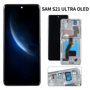 อะไหล่หน้าจอ LCD คุณภาพสูงสำหรับ Samsung S21 ultra โทรศัพท์มือถือจอ LCD สำหรับ Samsung S21 ultra 5G สำหรับ Samsung Galaxy S21 ultra - Product Image 3
