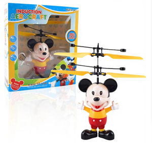 Avion à détection gestuelle, avion suspendu lumineux, jouets pour enfants - Product Image 1
