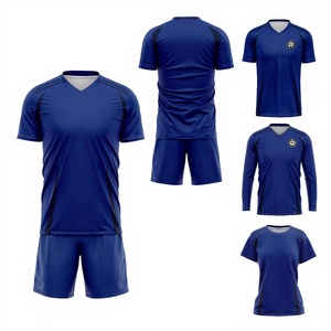 Camiseta de Fútbol Personalizada Marca LINGHONG, Tejido Jacquard con Impresión por Transferencia de Calor, Transpirable, de Secado Rápido, 100% Poliéster, para Verano - Product Image 4