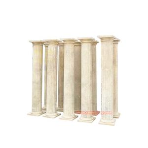 <span class=keywords><strong>Pilier</strong></span> en marbre personnalisé <span class=keywords><strong>pour</strong></span> décoration de la porte principale extérieure, <span class=keywords><strong>statue</strong></span> de femme en relief 3D au design moderne, colonne romaine carrée - Product Image 4