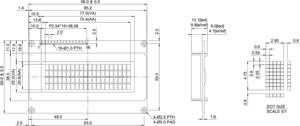 Wisetip Support Multi Series Vc20X4A Solution d'affichage du module Lcd de caractères personnalisés - Product Image 6