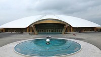 Estructura de Acero para Techo de Membrana Tensada, Proyecto del Centro Nacional de Convenciones y Exposiciones de Vietnam