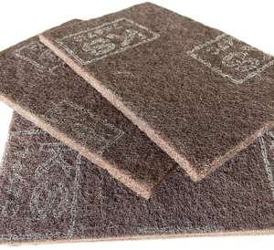 7447C Rollo de Zambro sin madera Almohadilla de molienda abrasiva 145*230 Material de aluminio de acero de pulido de molienda marrón - Product Image 3