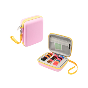 Portable Guitar Accessories <strong>Case</strong> <strong>Pick</strong> <strong>Holder</strong> Storage Bag 24 Slots Guitar <strong>Pick</strong> Container for Acoustic Guitar Players - Product Image 5