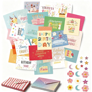Biglietti d'<span class=keywords><strong>Auguri</strong></span> di Lusso Personalizzati 4x6 Pollici, 50 Pezzi/Confezione, con Buste e Adesivi - Product Image 6