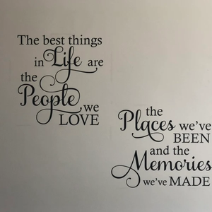 Adesivo in Vinile Rimovibile Personalizzato <span class=keywords><strong>con</strong></span> Citazioni Ispiratrici <span class=keywords><strong>per</strong></span> Decorazione Murale del Soggiorno, Arredamento Minimalista <span class=keywords><strong>per</strong></span> la Casa - Product Image 3