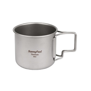 Best-seller Batterie de cuisine d'extérieur en titane pur résistante à la moisissure et antibactérienne Batterie de cuisine pliable pour le stockage et le camping - Product Image 1