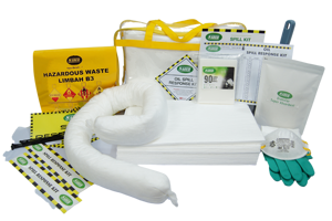 Kit de Derrames de Petróleo SABER de 15 Litros con Bolsa Flexible, kit compacto para derrames de petróleo con bolsa flexible para flotas de vehículos y equipos de campo - Product Image 2