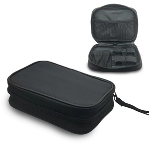 Blood Glucose Meter Bag Medical Instrument Storage <b>Case</b> With Mesh Pockets For Blood Collection <b>Needles</b> And Devices - Product Image 4